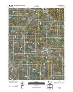 Milton 2013 topographic map thumbnail