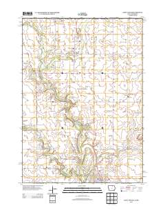 Saint Ansgar 2013 topographic map thumbnail