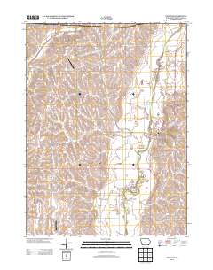 Oakland 2013 topographic map thumbnail