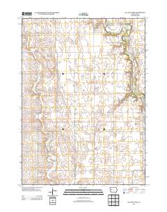 Sac City West 2013 topographic map thumbnail