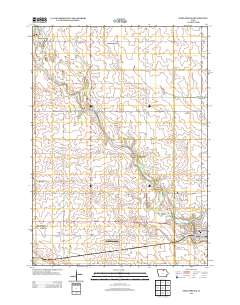 Nora Springs 2013 topographic map thumbnail