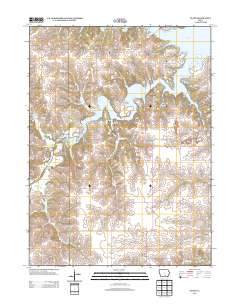 Plano 2013 topographic map thumbnail