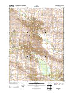 Prairieburg 2013 topographic map thumbnail