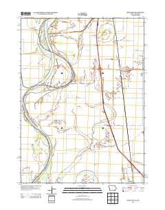 Mondamin 2013 topographic map thumbnail