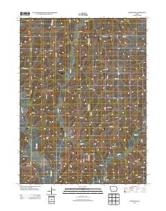 Woodland 2013 topographic map thumbnail