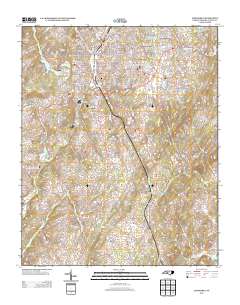 Albemarle 2013 topographic map thumbnail