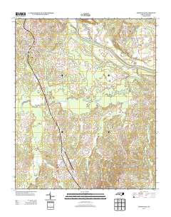 Ansonville 2013 topographic map thumbnail