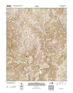 Aquadale 2013 topographic map thumbnail