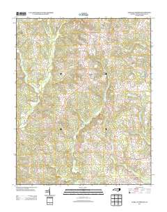 Aurelian Springs 2013 topographic map thumbnail