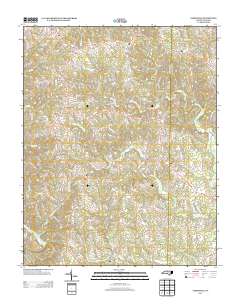 Ayersville 2013 topographic map thumbnail