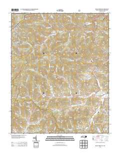 Bald Creek 2013 topographic map thumbnail