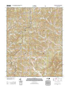 Baldwin Gap 2013 topographic map thumbnail