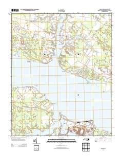 Bath 2013 topographic map thumbnail