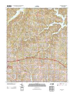 Bayleaf 2013 topographic map thumbnail