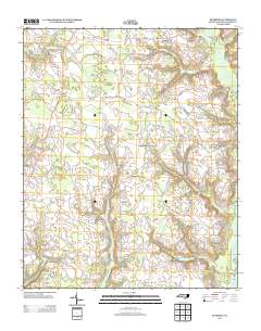 Bearskin 2013 topographic map thumbnail