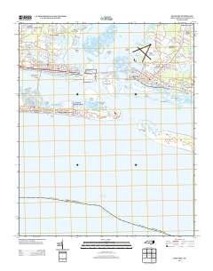 Beaufort 2013 topographic map thumbnail