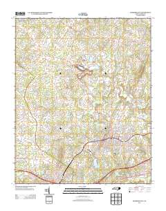Bessemer City 2013 topographic map thumbnail