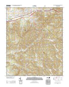 Black Mountain 2013 topographic map thumbnail