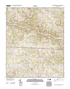 Boiling Springs South 2013 topographic map thumbnail