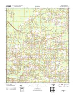 Bolivia 2013 topographic map thumbnail