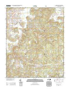 Brevard 2013 topographic map thumbnail