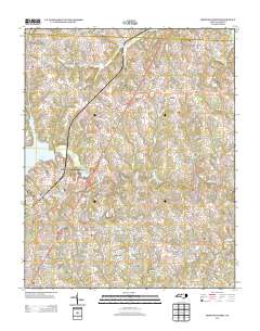 Browns Summit 2013 topographic map thumbnail