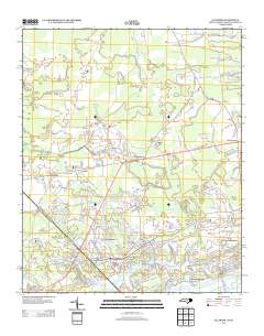 Calabash 2013 topographic map thumbnail