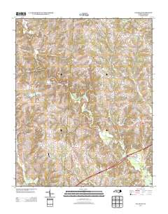 Calahaln 2013 topographic map thumbnail