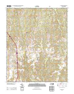 Candor 2013 topographic map thumbnail