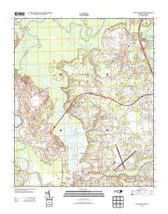 Castle Hayne 2013 topographic map thumbnail