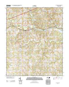 Catawba 2013 topographic map thumbnail
