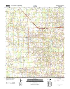 Chadbourn 2013 topographic map thumbnail