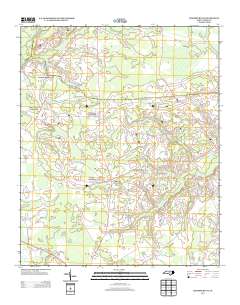 Chadbourn NE 2013 topographic map thumbnail