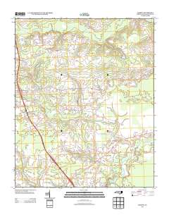 Charity 2013 topographic map thumbnail