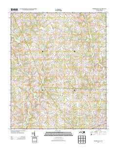Cherryville 2013 topographic map thumbnail