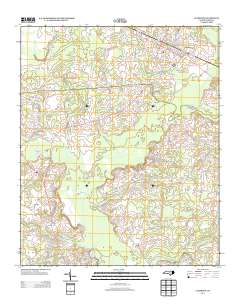 Clarkton 2013 topographic map thumbnail