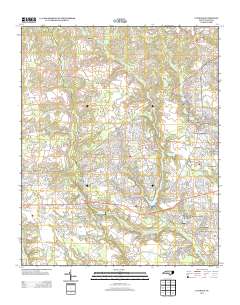 Clifdale 2013 topographic map thumbnail