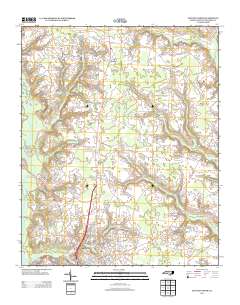 Clinton North 2013 topographic map thumbnail
