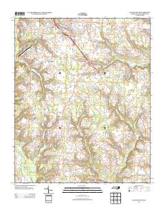 Clinton South 2013 topographic map thumbnail