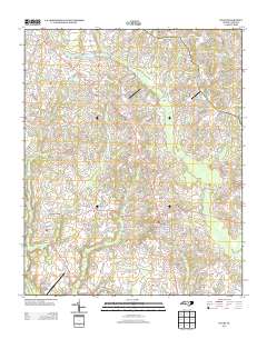 Coats 2013 topographic map thumbnail