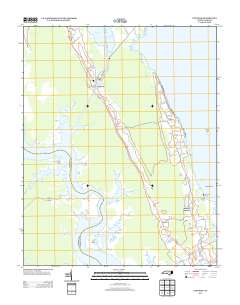Coinjock 2013 topographic map thumbnail