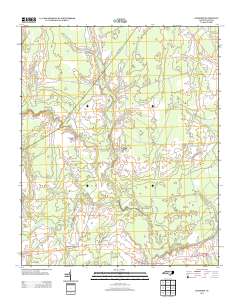 Comfort 2013 topographic map thumbnail