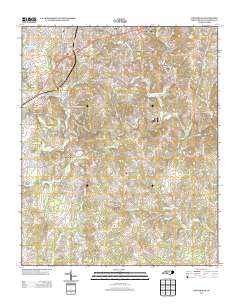 Concord SE 2013 topographic map thumbnail