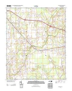 Conetoe 2013 topographic map thumbnail