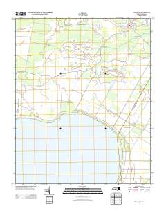 Creswell 2013 topographic map thumbnail