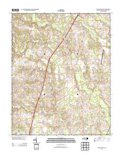 Darlington 2013 topographic map thumbnail