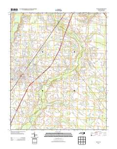 Dunn 2013 topographic map thumbnail