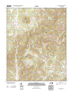 Dysartsville 2013 topographic map thumbnail
