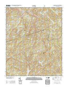 Eastatoe Gap 2013 topographic map thumbnail