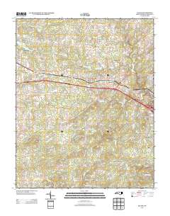 Efland 2013 topographic map thumbnail